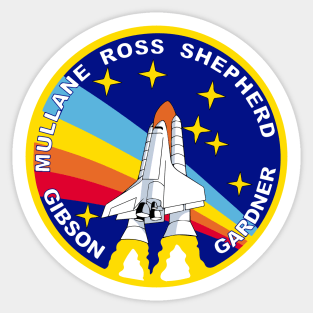 NASA STS-27 Atlantis Sticker